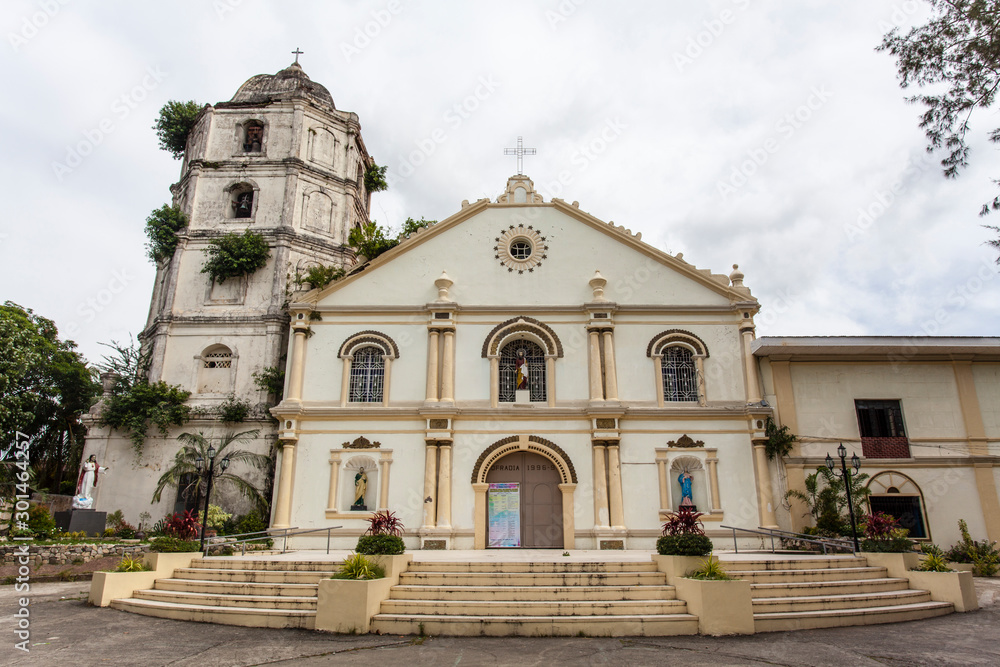 Facade of St Mark's Church in Cabugao, Luzon, Philippines, Asia 