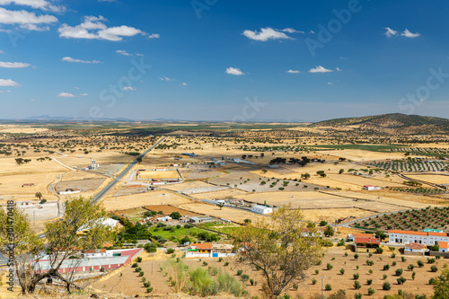 Landscape in Nogales. Extremadura. Spain. photo