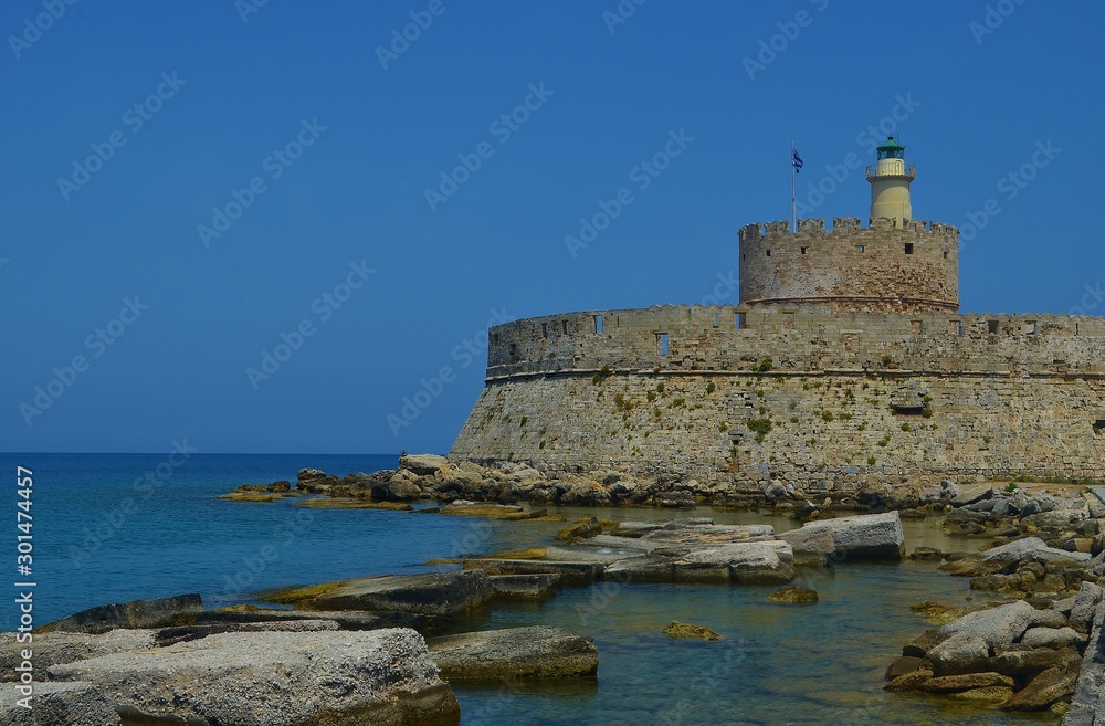 Fort St. Nicholas in Rhodes