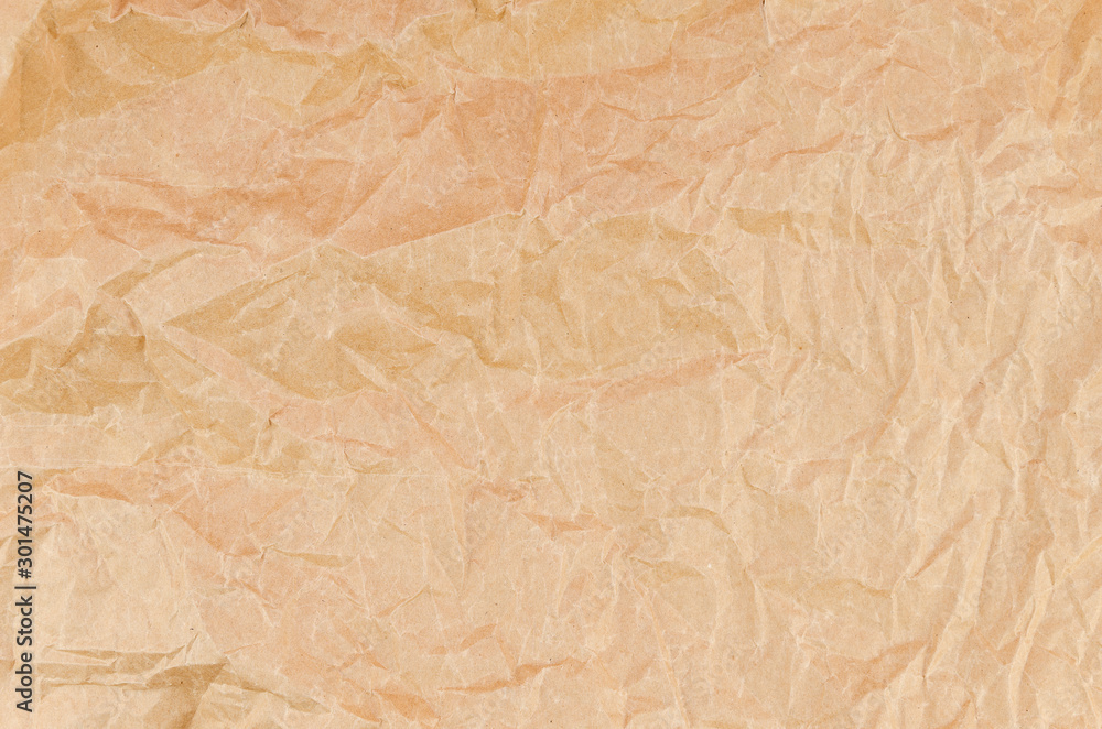 Top view detailed light beige packaging paper texture background Top view detailed light beige packaging paper texture background