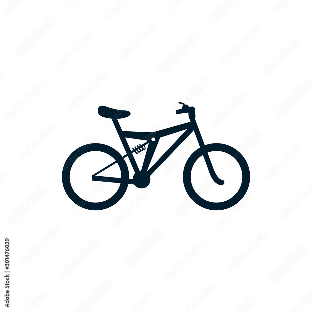 Isolated cycle icon flat design Isolated cycle icon flat design