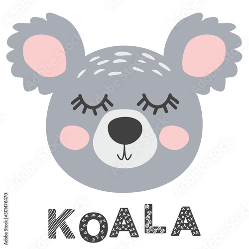 Photography Nursery poster with cute animal