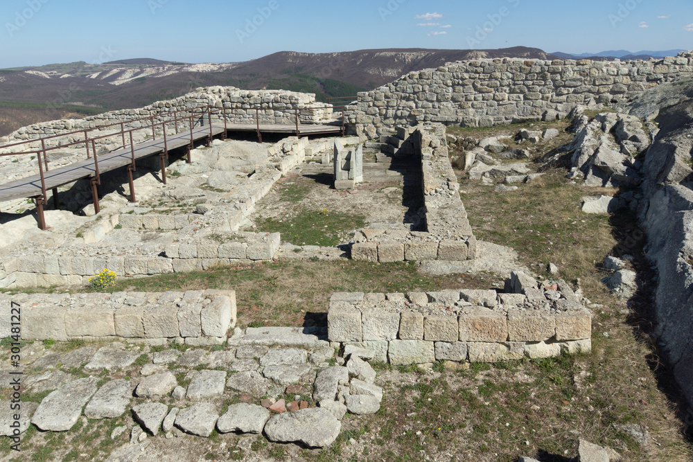 Ruins of The ancient Thracian city of Perperikon, Bulgaria