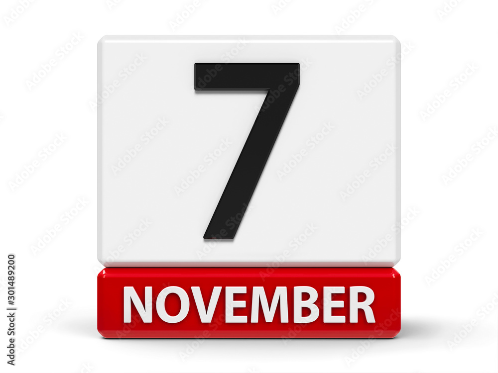 Cubes calendar 7th November Cubes calendar 7th November