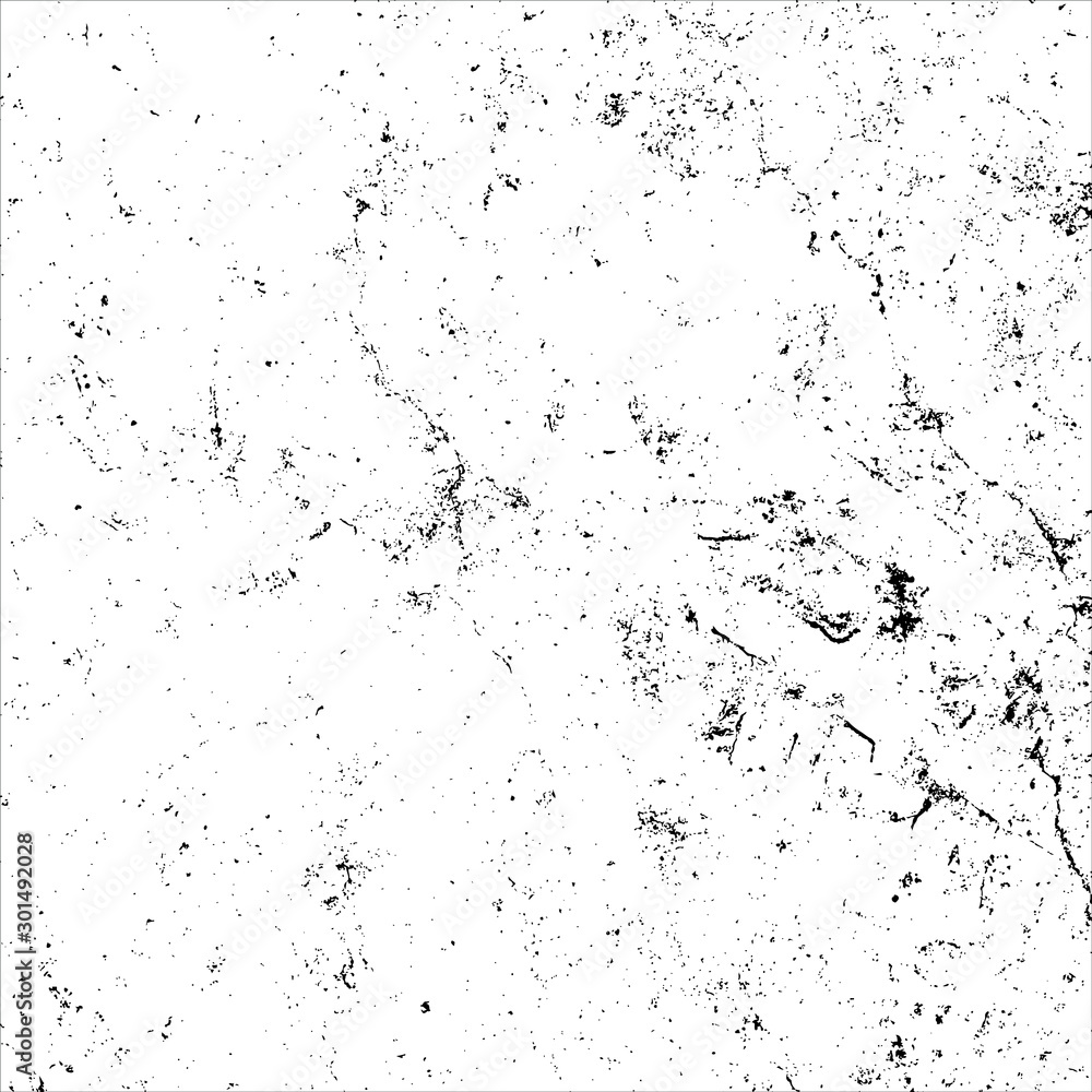 Vector grunge black and white abstract background illustration.