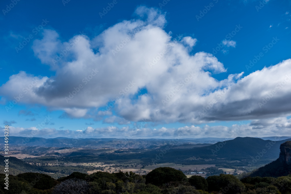 Fototapeta premium clouds over mountains