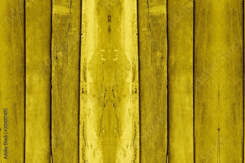 Wallpaper Mural Yellow wood plank texture,abstract background, ideas graphic design for web design or banner Torontodigital.ca
