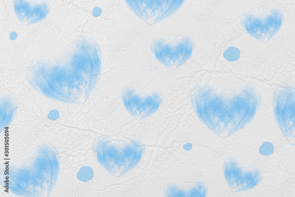 Abstract blue heart isolated on white leather or paper texture,valentine day and love concept. Abstract blue heart isolated on white leather or paper texture,valentine day and love concept.