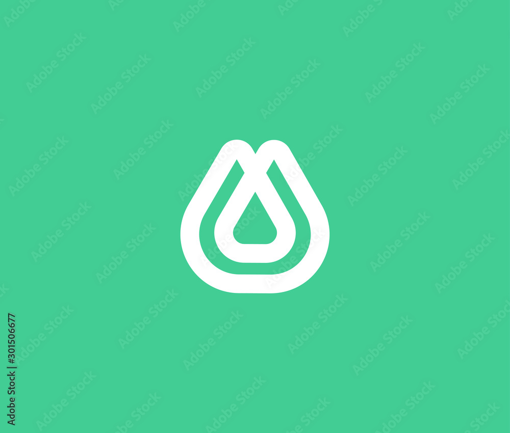 Double Triangle Logo icon vector template Double Triangle Logo icon vector template