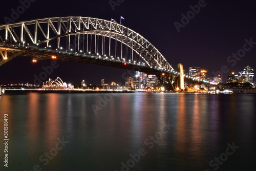The night view of Sydney in Australia © Yujun