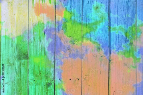 Abstract colorful pastel with gradient multicolor toned textured  on wood background, ideas graphic design for web design or banner