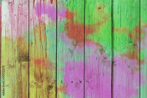 Abstract colorful pastel with gradient multicolor toned textured  on wood background, ideas graphic design for web design or banner