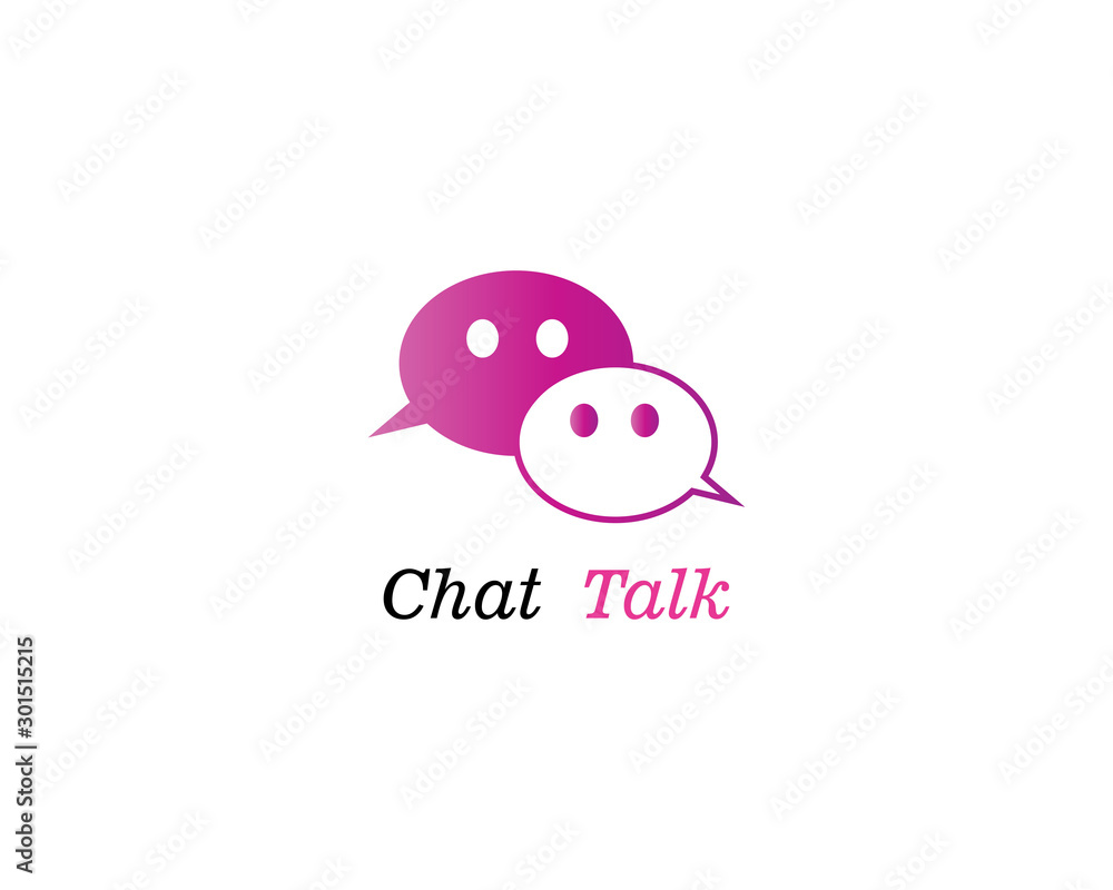 Speech bubble icon Logo template vector illustration Speech bubble icon Logo template vector illustration