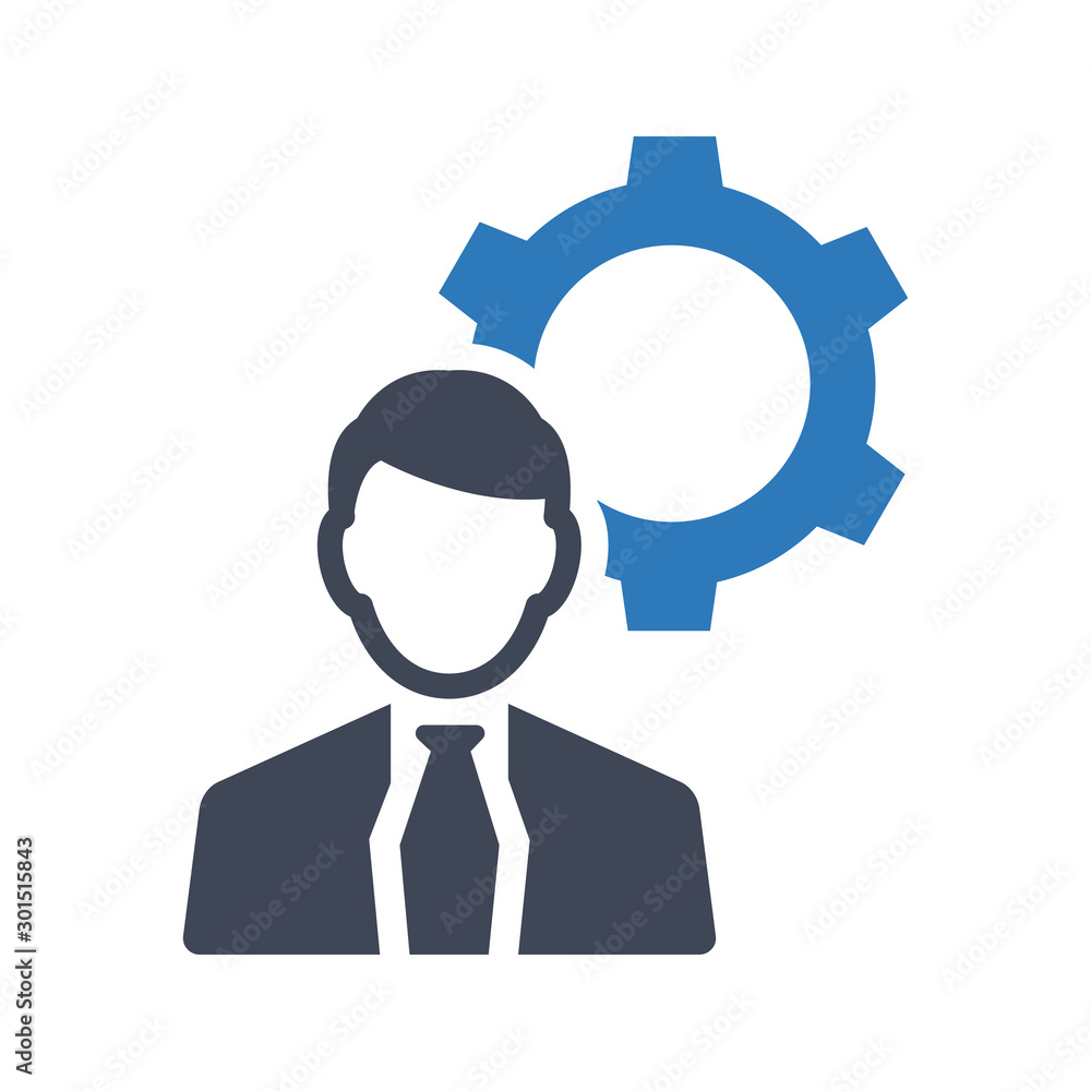 Business expert support icon Business expert support icon