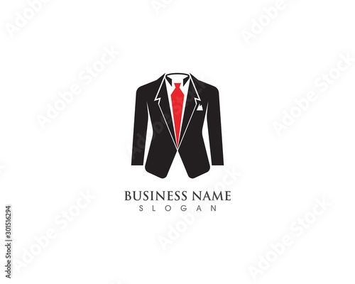 Tuxedo Man logo and symbol design