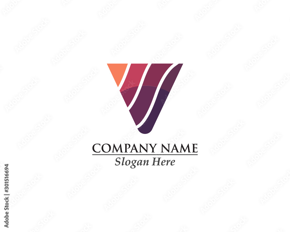 V Letter Logo Business Template Vector design V Letter Logo Business Template Vector design