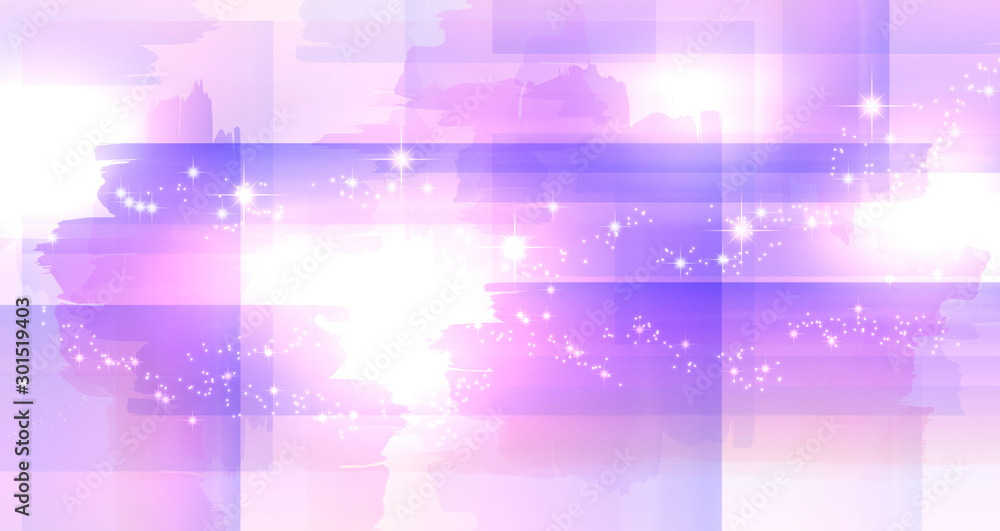 水彩タッチの透明感ある背景 基調色はピンクとパープル Stock イラスト Adobe Stock