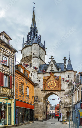 Clock tower, Auxerre, France