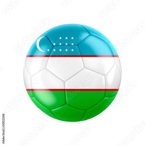 Soccer football ball with flag of Uzbekistan Free Download Soccer football ball with flag of Uzbekistan - GFXLoad