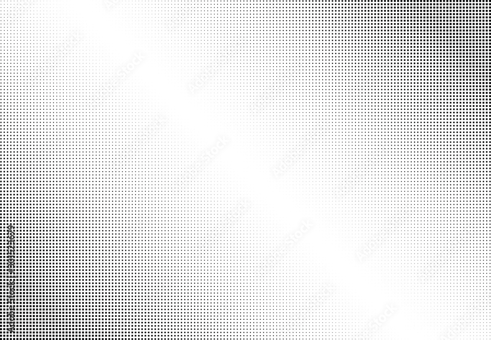 Abstract halftone dotted background. Monochrome pattern with square. Vector modern futuristic texture for posters, sites, business cards, postcards, interior design, labels and stickers. Abstract halftone dotted background. Monochrome pattern with square. Vector modern futuristic texture for posters, sites, business cards, postcards, interior design, labels and stickers.
