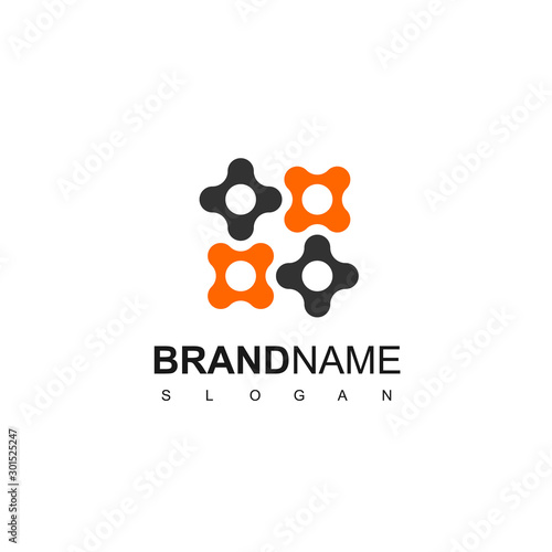 Gear Logo Design Vector