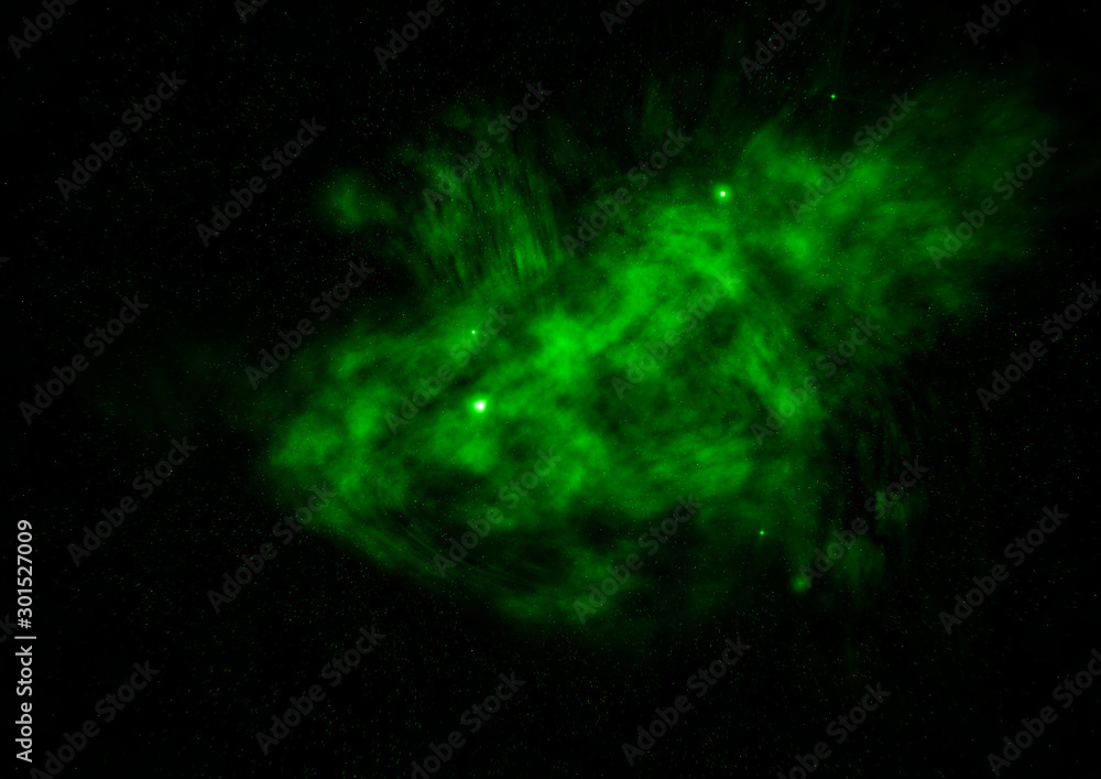 Small part of an infinite star field. 3D rendering Small part of an infinite star field. 3D rendering