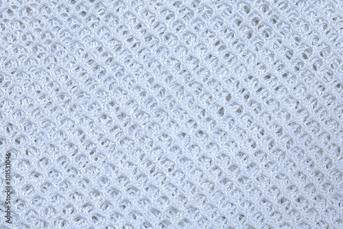 Close up multilayer fiber fabric.top view  highly detailed resolution. Abstract background and texture for design. white net textile pattern