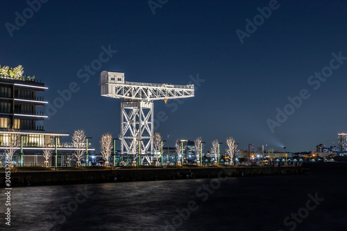 横浜ハンマーヘッドの夜景