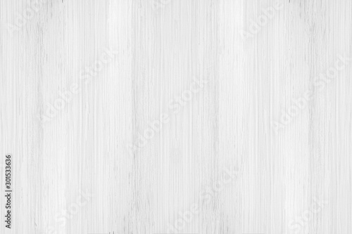 White texture of old wood. Empty plank wooden wall background with light pattern natural copy space.