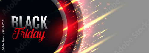 black friday stylish banner design
