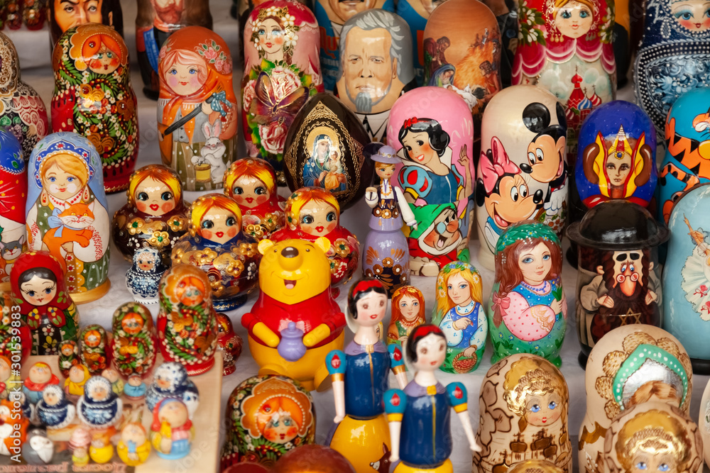 famous russian toy matryoshka	