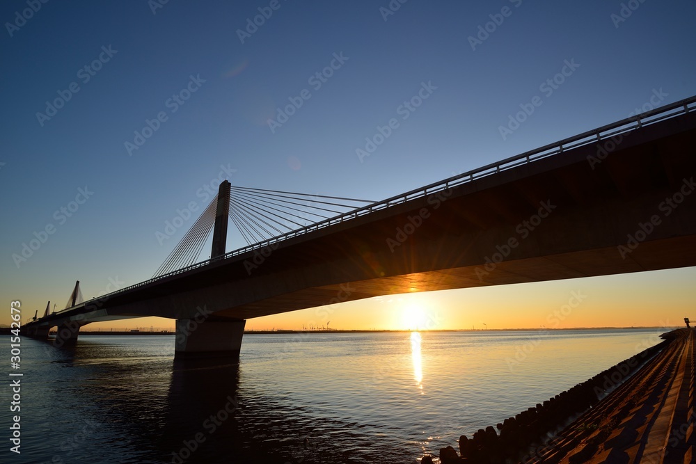 Obraz premium 日の出