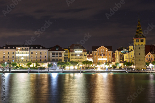 Wallpaper Mural view of the city at night from the bodensee Torontodigital.ca