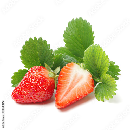 Strawberry isolated over white background