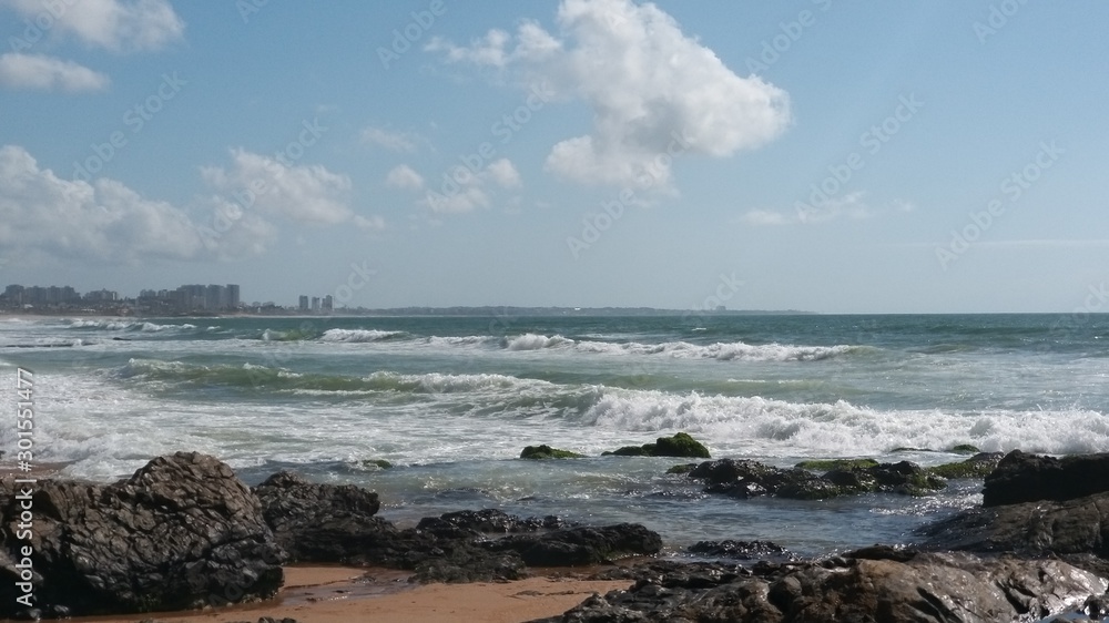 Beach, Brazil, Salvador, Jardim dos Namorados.