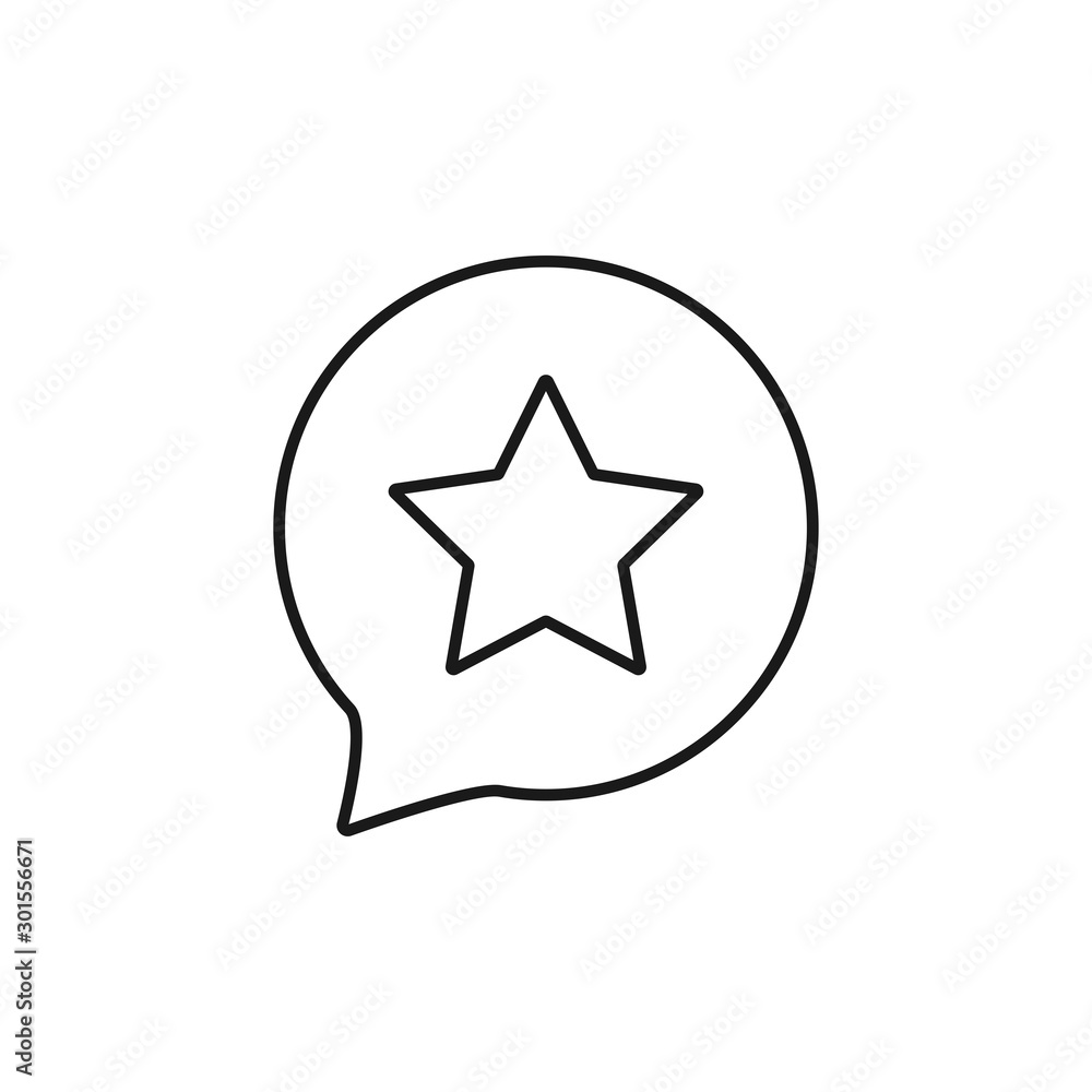 speech, feedback - minimal line web icon. simple vector illustration. concept for infographic, website or app. speech, feedback - minimal line web icon. simple vector illustration. concept for infographic, website or app.