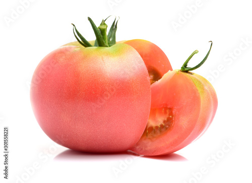 Wallpaper Mural fresh tomato isolated on white background  Torontodigital.ca
