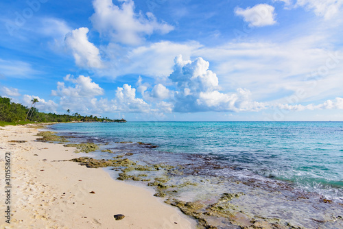 Caribbean sea Dominican Republic turquoise