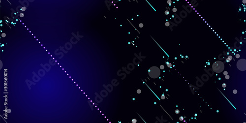 Fast Effect. Motion Neon. Seamless Pattern. Glitch