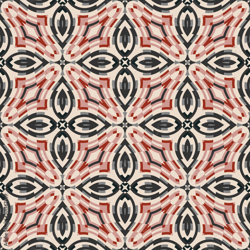Wallpaper Mural Bright color mandala seamless pattern for decoration. Print for paper wallpaper, tiles, textiles. Torontodigital.ca