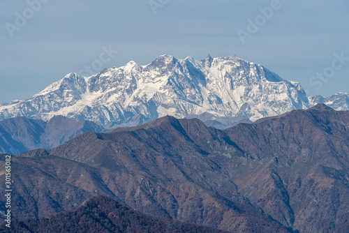 The south-east side of Monte Rosa massif in the Western Alps, Italy © Dmytro Surkov