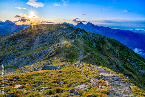 Sonnenaufgang am Speikboden photo