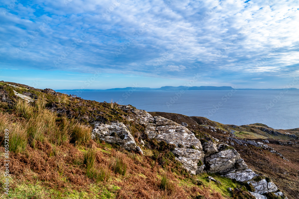 Sligo seen from the SLieve League Cliffs in COunty Donegal - Ireland