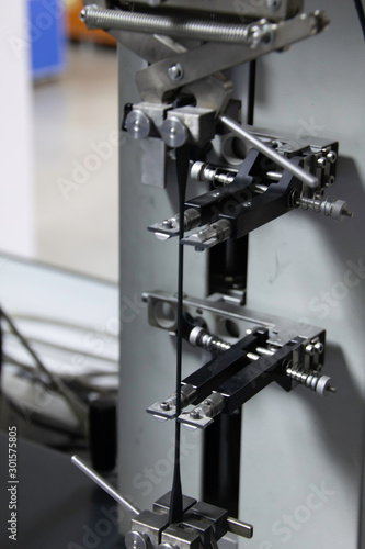 elongation and breaking  test for rubber materials