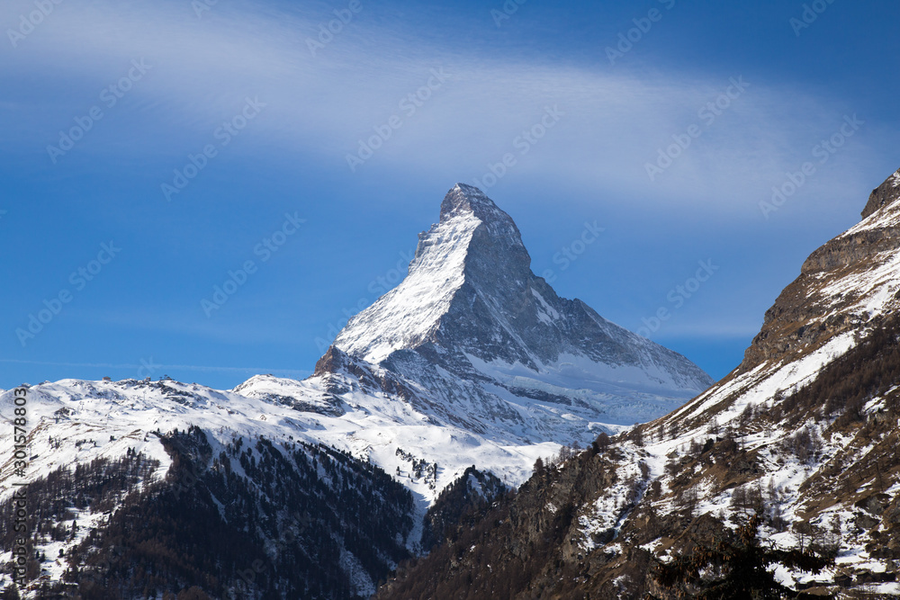 Paysage de montages - Zermatt - Suisse
