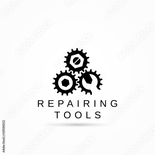 Repairing tools logo