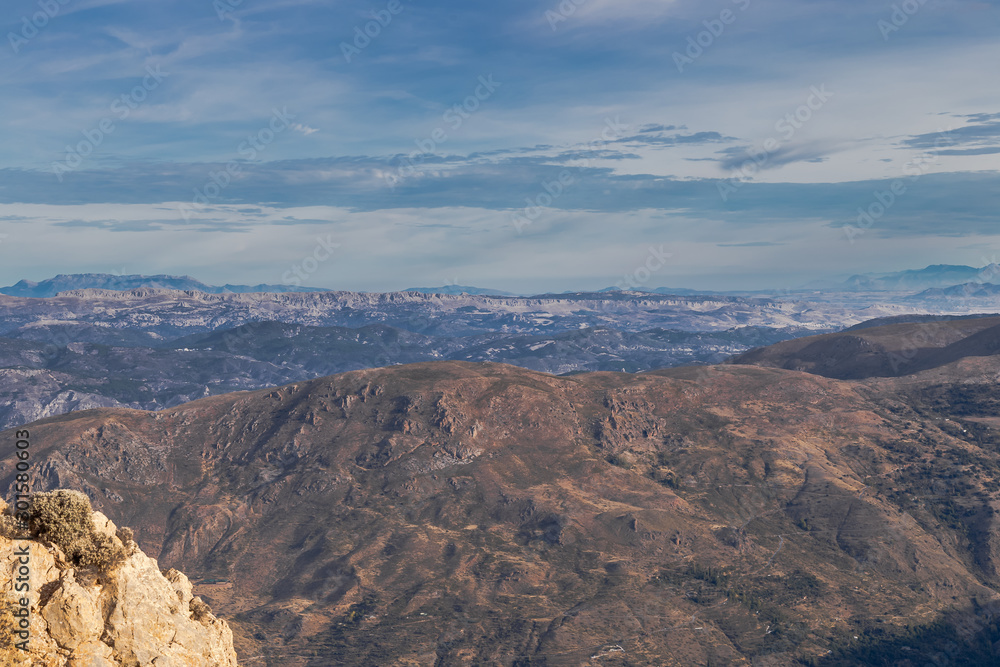 panoramic view of mountains