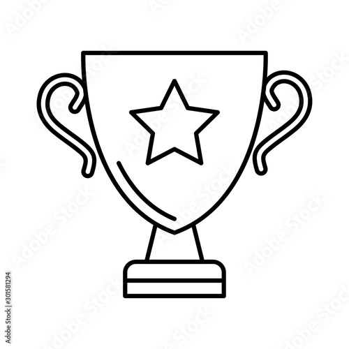icon set for trophy , award and winner