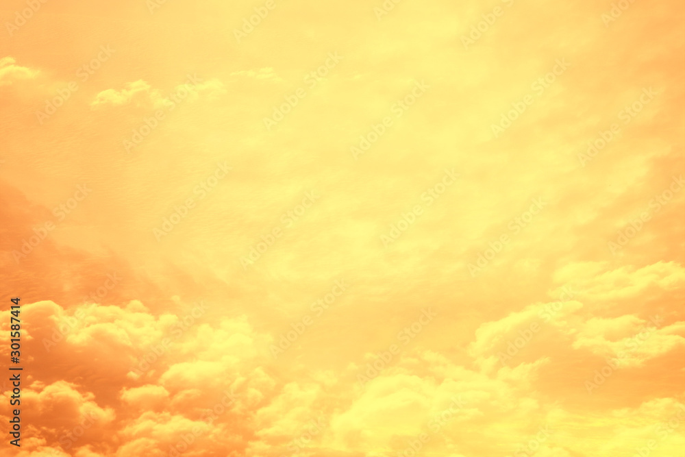 sunset sky background / blurred abstract texture summer sky at sunset