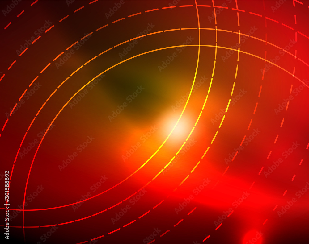 Shiny circles glowing abstract background Shiny circles glowing abstract background